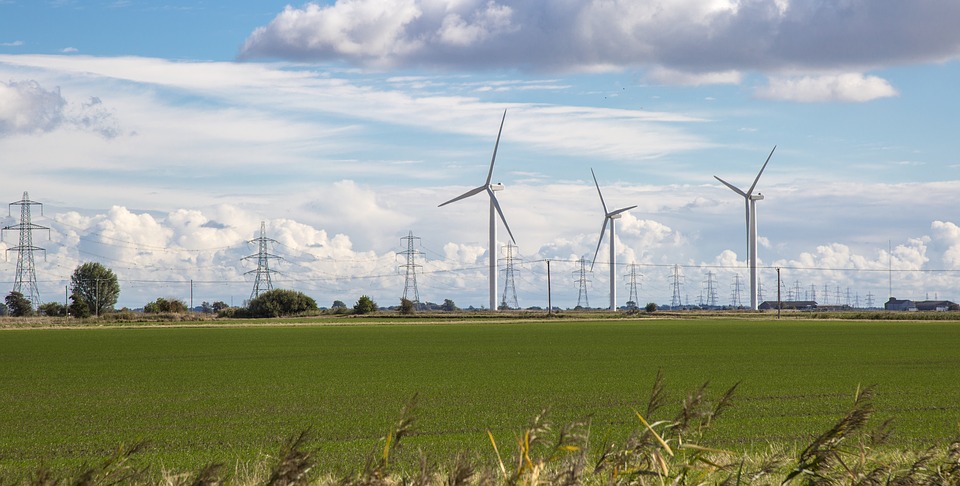 wind farm, renewable energy, mining